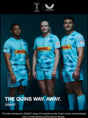 Email Inspiration from Harlequins Store