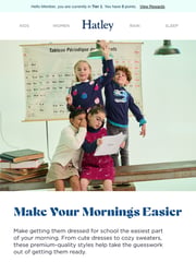 Email Inspiration from Hatley Kids