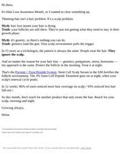 Email Inspiration from Helen @ Act+Acre