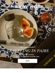 Email Inspiration from HENRY ROSE
