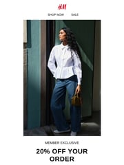 Email Inspiration from H&M