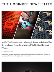 Email Inspiration from Hodinkee