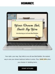 Email Inspiration from Hommey