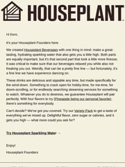 Email Inspiration from HOUSEPLANT