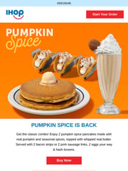 Email Inspiration from IHOP