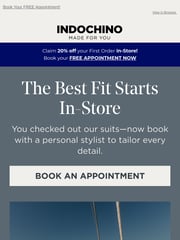 Email Inspiration from INDOCHINO