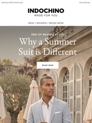Email Inspiration from INDOCHINO