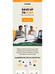 Email Inspiration from Insta360