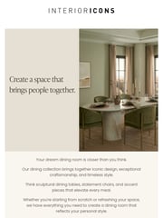 Email Inspiration from Interior Icons