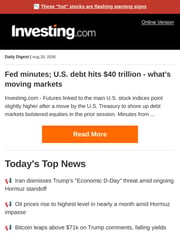 Email Inspiration from Investing.com