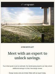 Email Inspiration from Irrigreen