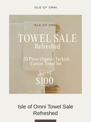 Email Inspiration from IsleOfOmni