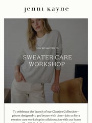 Email Inspiration from Jenni Kayne