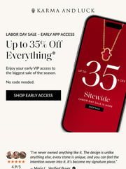 Email Inspiration from Jessica from Karma and Luck