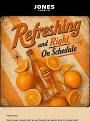 Email Inspiration from Jones Soda Co.