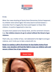 Email Inspiration from Julianne Moore