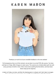 Email Inspiration from Karen Mabon