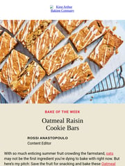 Email Inspiration from King Arthur Baking