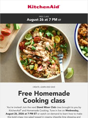 Email Inspiration from KitchenAid