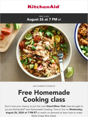 Email Inspiration from KitchenAid