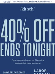 Email Inspiration from KITSCH