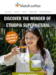 Email Inspiration from Klatch Coffee