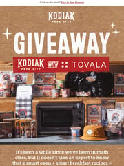Email Inspiration from Kodiak