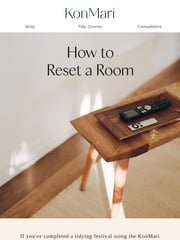 Email Inspiration from KonMari