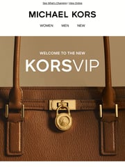 Email Inspiration from KORSVIP
