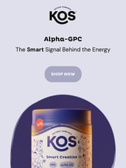 Email Inspiration from KOS Nutritionals