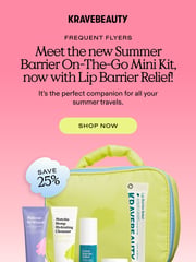 Email Inspiration from KraveBeauty