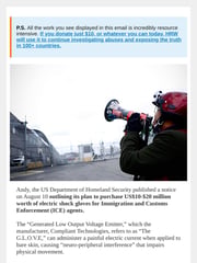 Email Inspiration from Kylee Lorio, Human Rights Watch