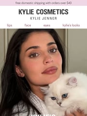 Email Inspiration from Kylie Cosmetics