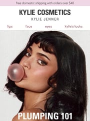 Email Inspiration from Kylie Cosmetics