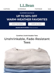 Email Inspiration from L.L.Bean