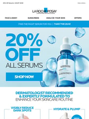Email Inspiration from La Roche-Posay