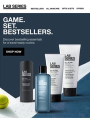 Email Inspiration from Lab Series