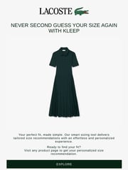 Email Inspiration from Lacoste