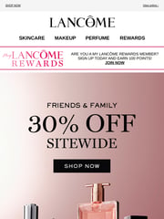 Email Inspiration from Lancome