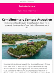 Email Inspiration from lastminute.com