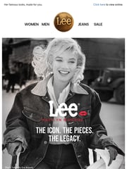Email Inspiration from Lee Jeans Collabs