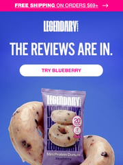 Email Inspiration from Legendary Foods
