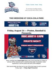 Email Inspiration from Lehigh Valley IronPigs