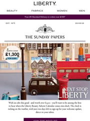 Email Inspiration from Liberty London