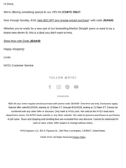 Email Inspiration from Linda @ NYDJ