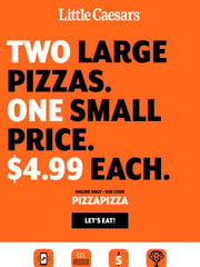 Email Inspiration from Little Caesars