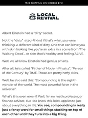 Email Inspiration from Local Revival
