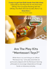 Email Inspiration from LOVEVERY