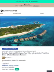 Email Inspiration from Luxury Escapes