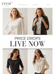 Email Inspiration from Lysse New York
